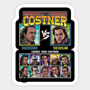 Kevin Costner Fighter Sticker